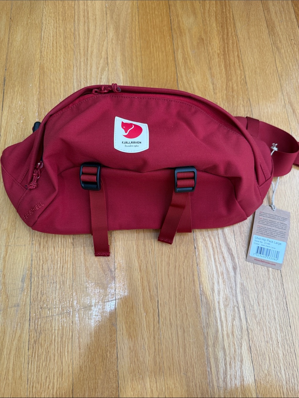 Fjallraven Dark Red Hip Pack Waist Bag